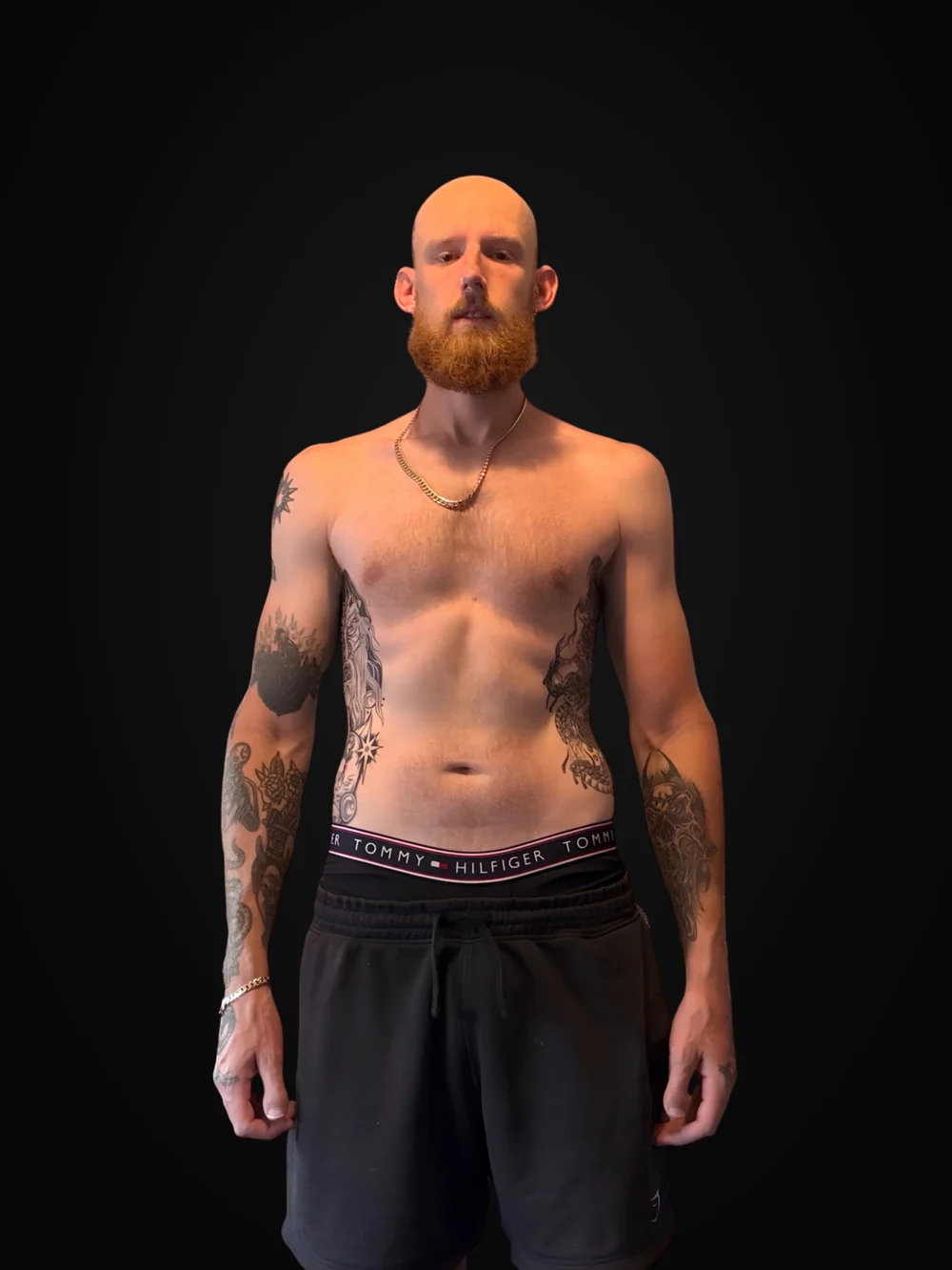 Dean after, 25kg lighter