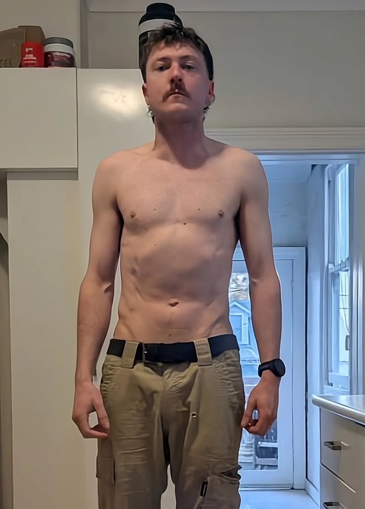 Josh after 3 months, 8kg lighter